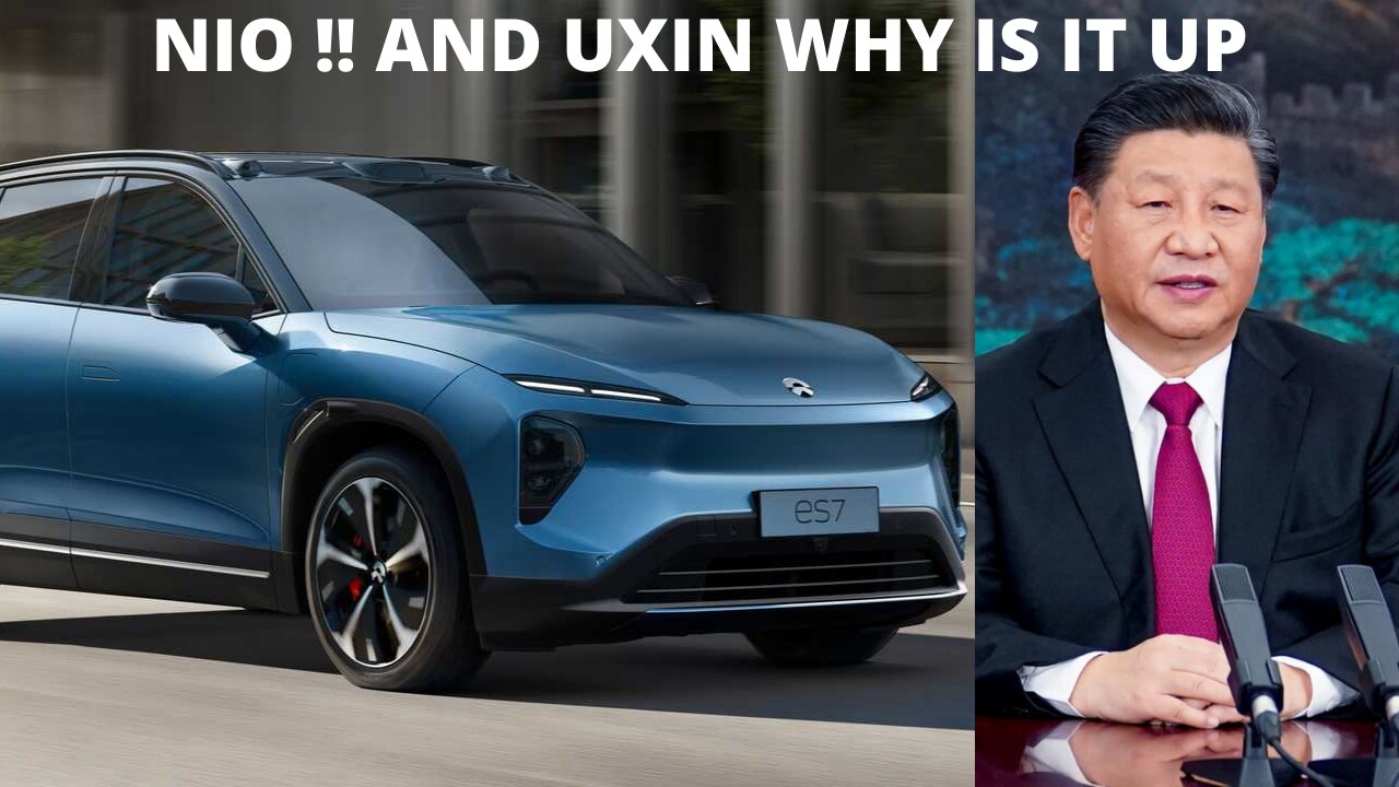 NIO !! AND UXIN !! CHINA UNDERSTANDS THEIR IMPORTANCE !!