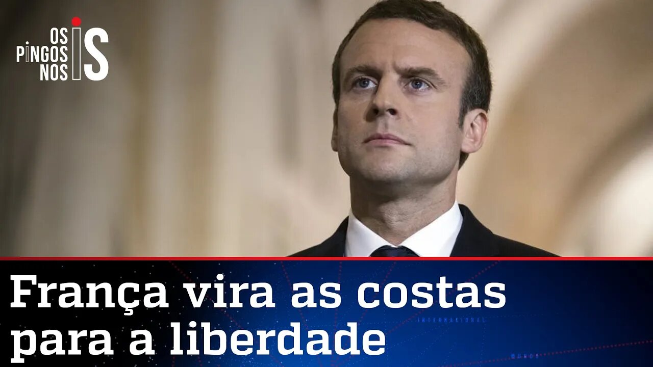 Macron aniquila a "liberté" e impõe passaporte sanitário