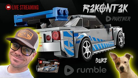 R3Ks Room | Bored? Build a Lego' - 2F2F GT-R - It's Friday - Come Chill