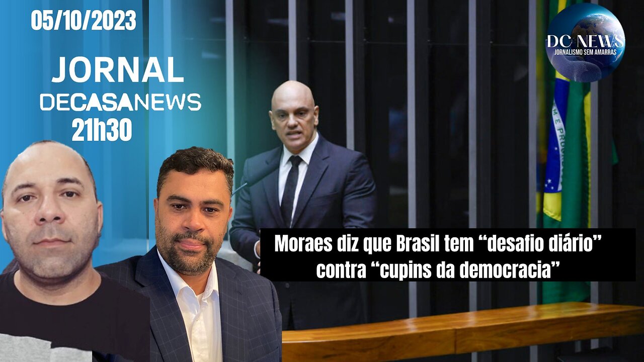 Moraes diz que Brasil tem “desafio diário” contra “cupins da democracia”