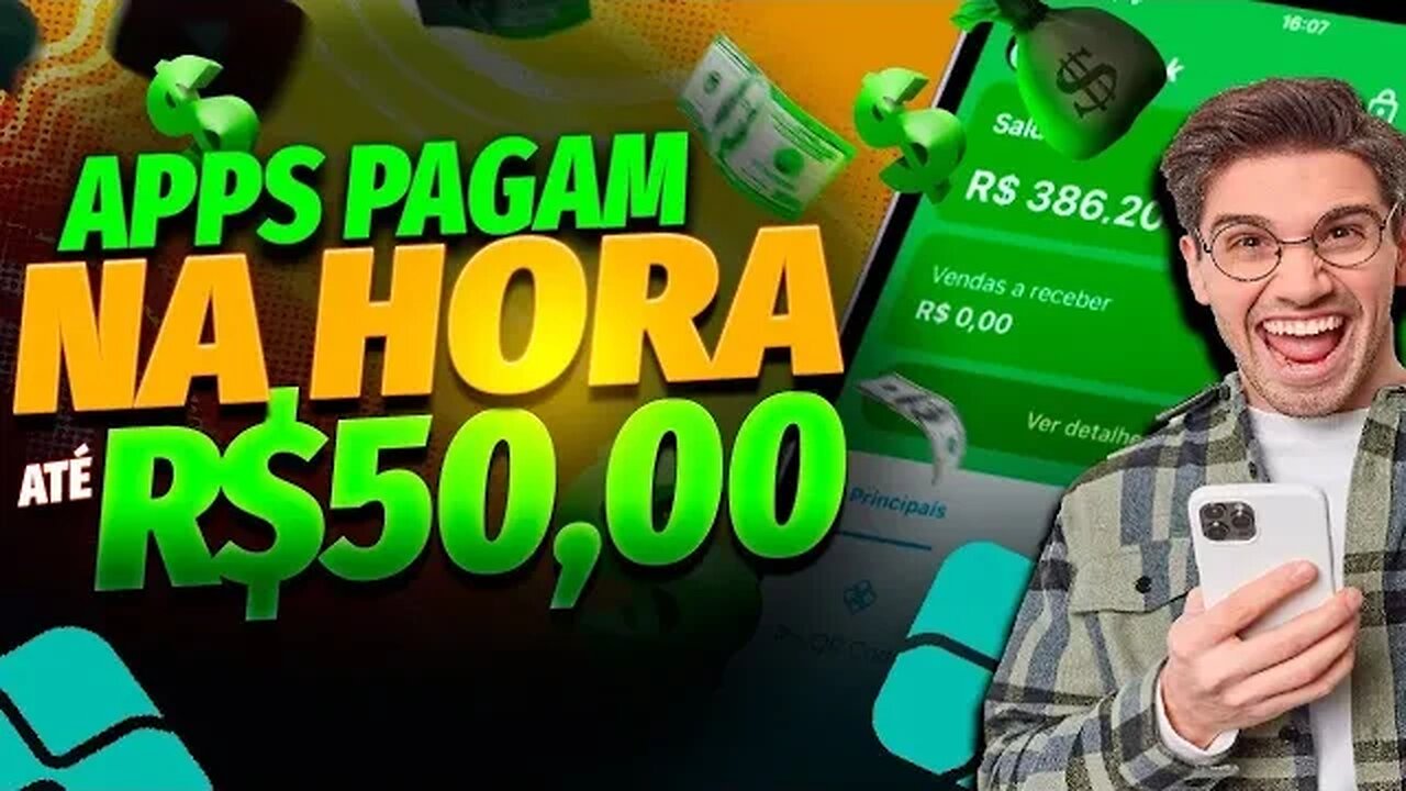 ✅ TOP 3 apps JOGOS da PLAY STORE que REALMENTE dão dinheiro no MESMO DIA 2023