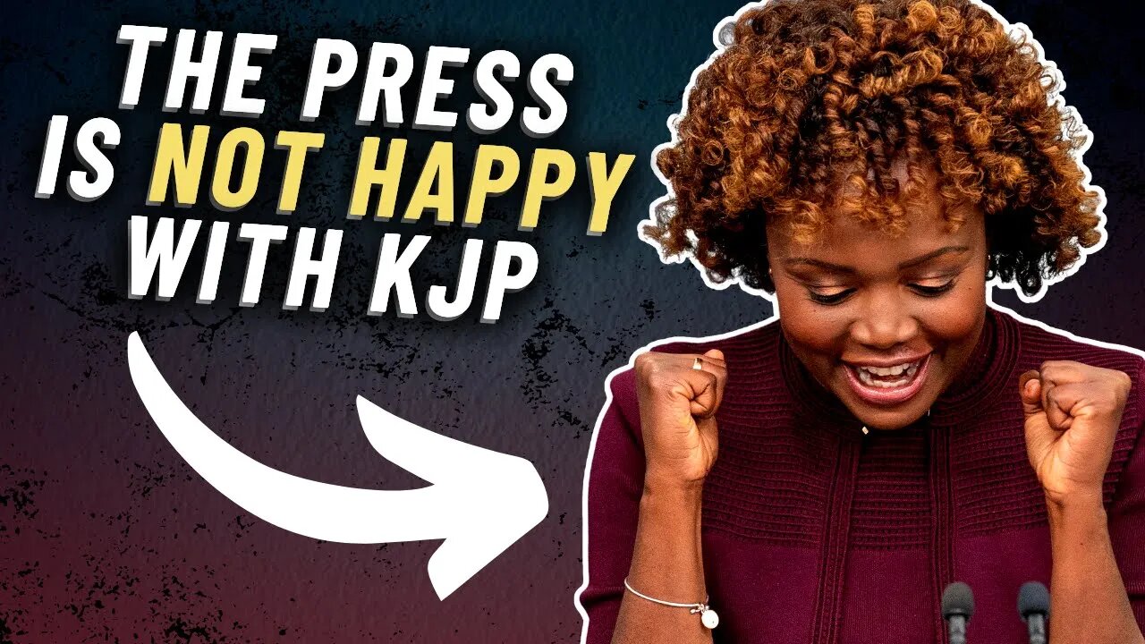"They shout at us to get out!" White House reporters air their grievances with KJP