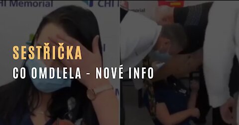 Nové důležité info k sestřičce, která po COVID-19 vakcíně omdlela
