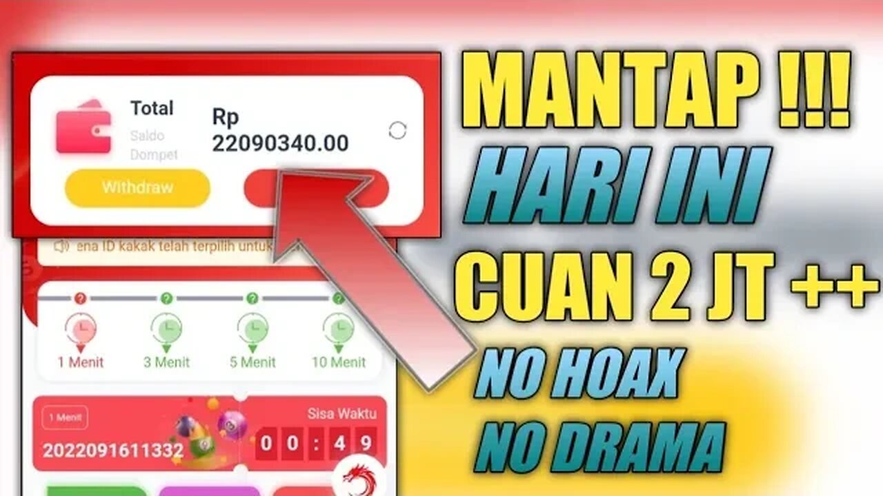 MANTAP !! CUMA 15 MENIT CUAN 2JT DARI WEBSITE BANYAK YANG BELUM TAU