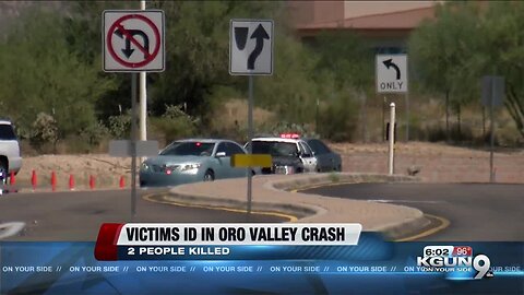 Two dead in three-car wreck in Oro Valley, victims identified