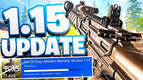 the NEW MODERN WARFARE UPDATE.. (1.15 Update)