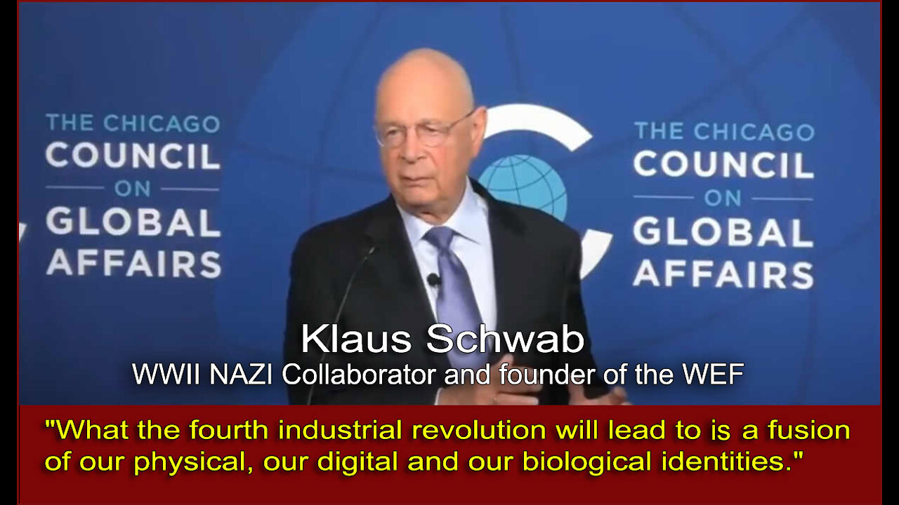 Klaus Schwab Predicts Covid-19 Transhumanism