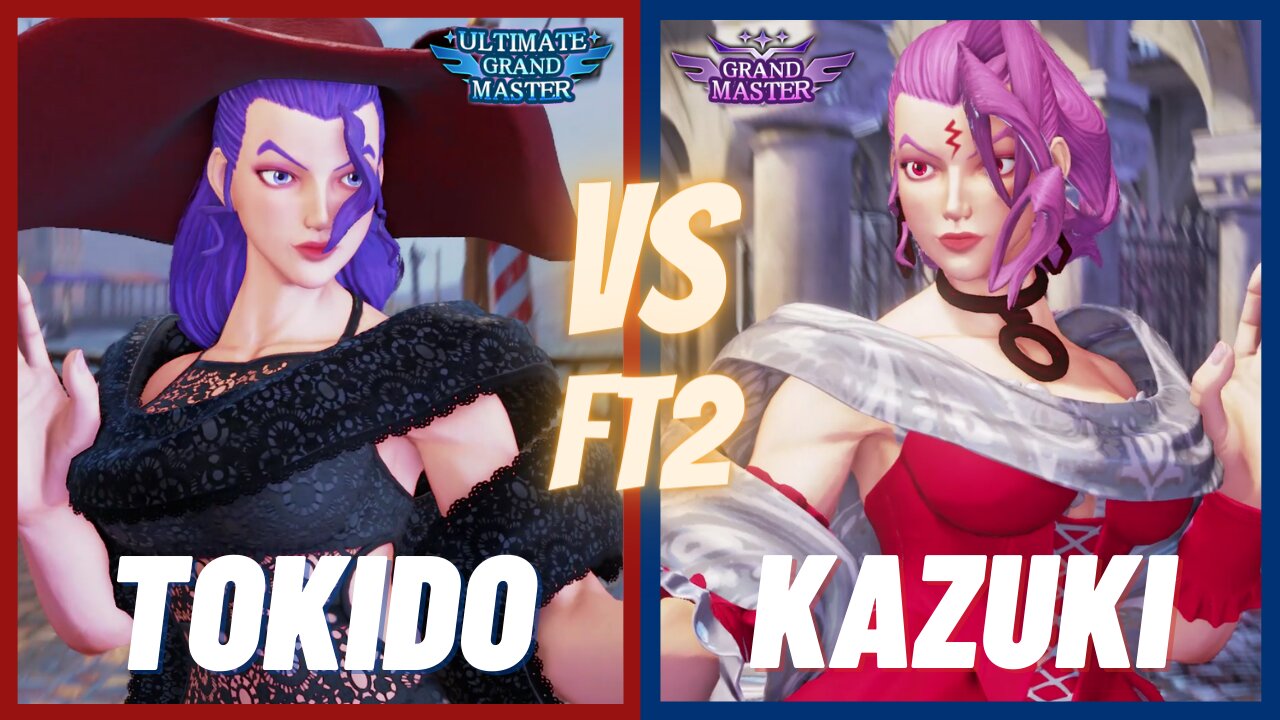 SFV 🌟 Tokido (Rose) vs Kazuki (Rose) FT2 🌟 SF5