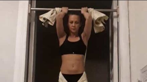 Difficile de s'entraîner en confinement quand on est acrobate