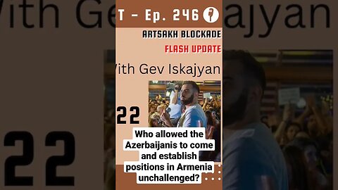 Who allowed the Azerbaijanis to come and establish positions in Armenia unchallenged?