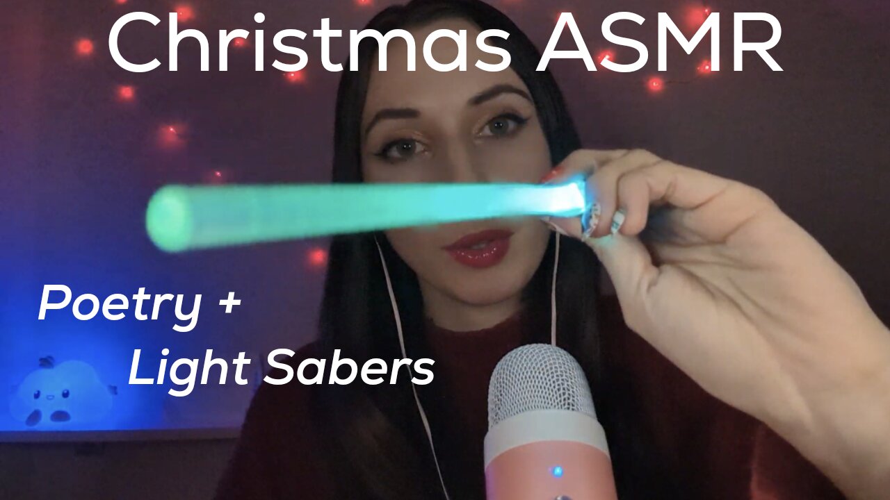 Christmas 🎄 Poems + Light Triggers ASMR 🌟