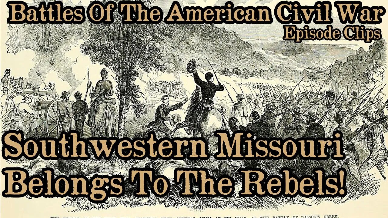 THIS BATTLE GAVE THE CONFEDERATES CONTROL OF SOUTHWESTERN MISSOURI FOR THE REST OF THE WAR!