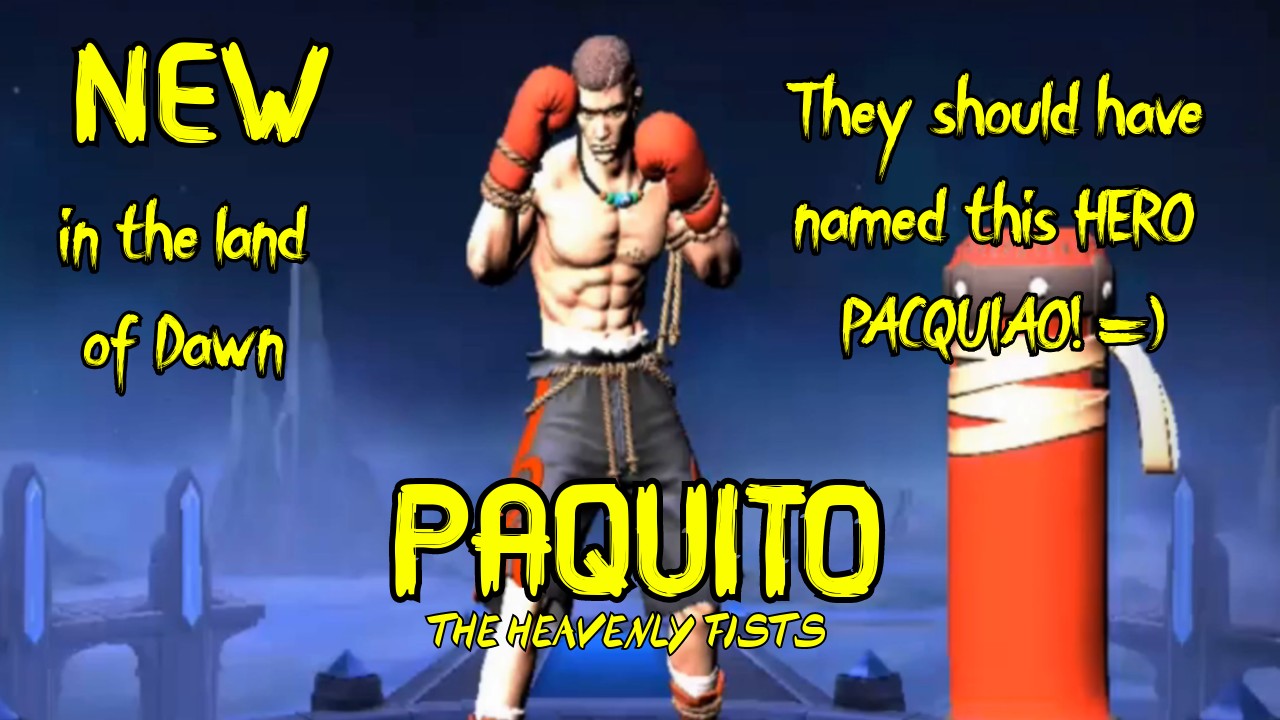 Mobile Legends - Paquito The Heavenly Fists | New Hero 2020~2021 | Skill Details & Gameplay