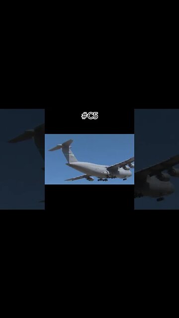 Watch Massive #C5 Galaxy Cargo #Aviation #Fly #AeroArduino