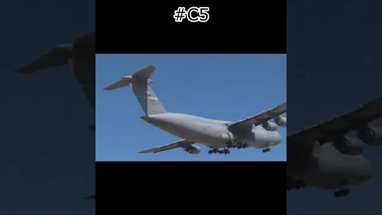 Watch Massive #C5 Galaxy Cargo #Aviation #Fly #AeroArduino