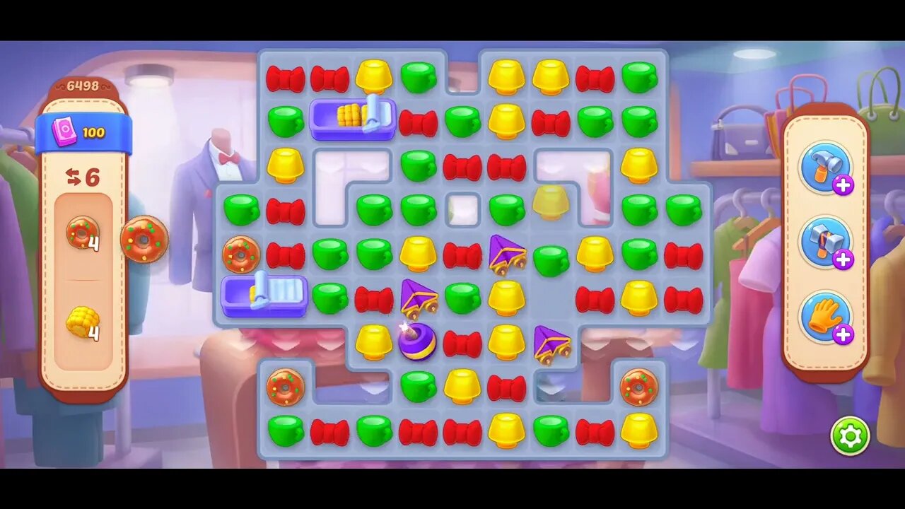 Playrix Homescapes Gameplay Walkthrough Level 6498