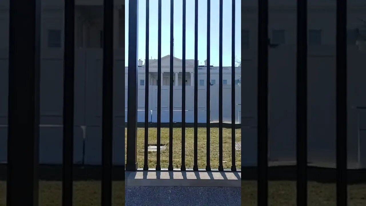 1-26-22- Nancy Drew in DC- Live Video 2- WH- Everything is so Quiet Except for the Jackhammer...