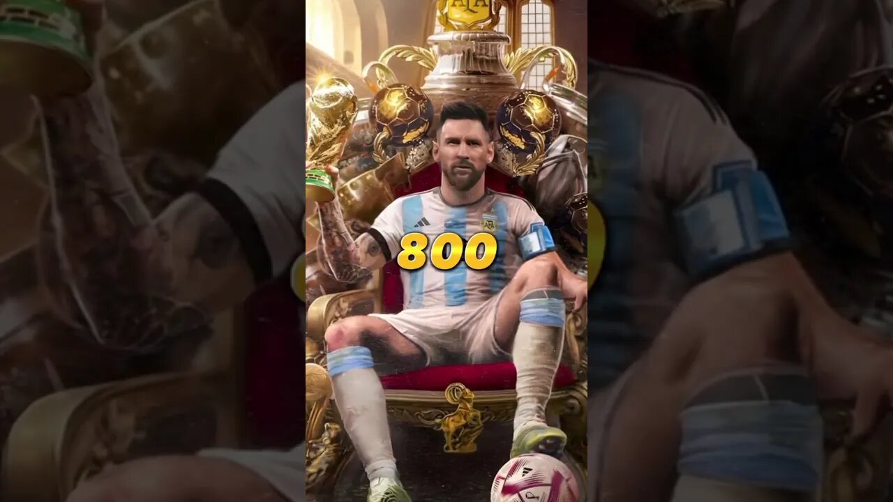 Messi marca seu gol de N°800 #futebol #Messi