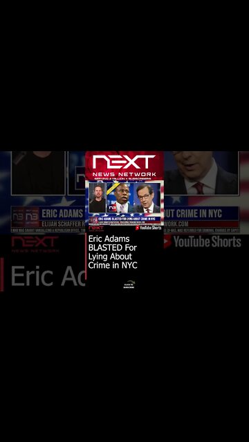 Eric Adams BLASTED For Lying About Crime in NYC #shorts