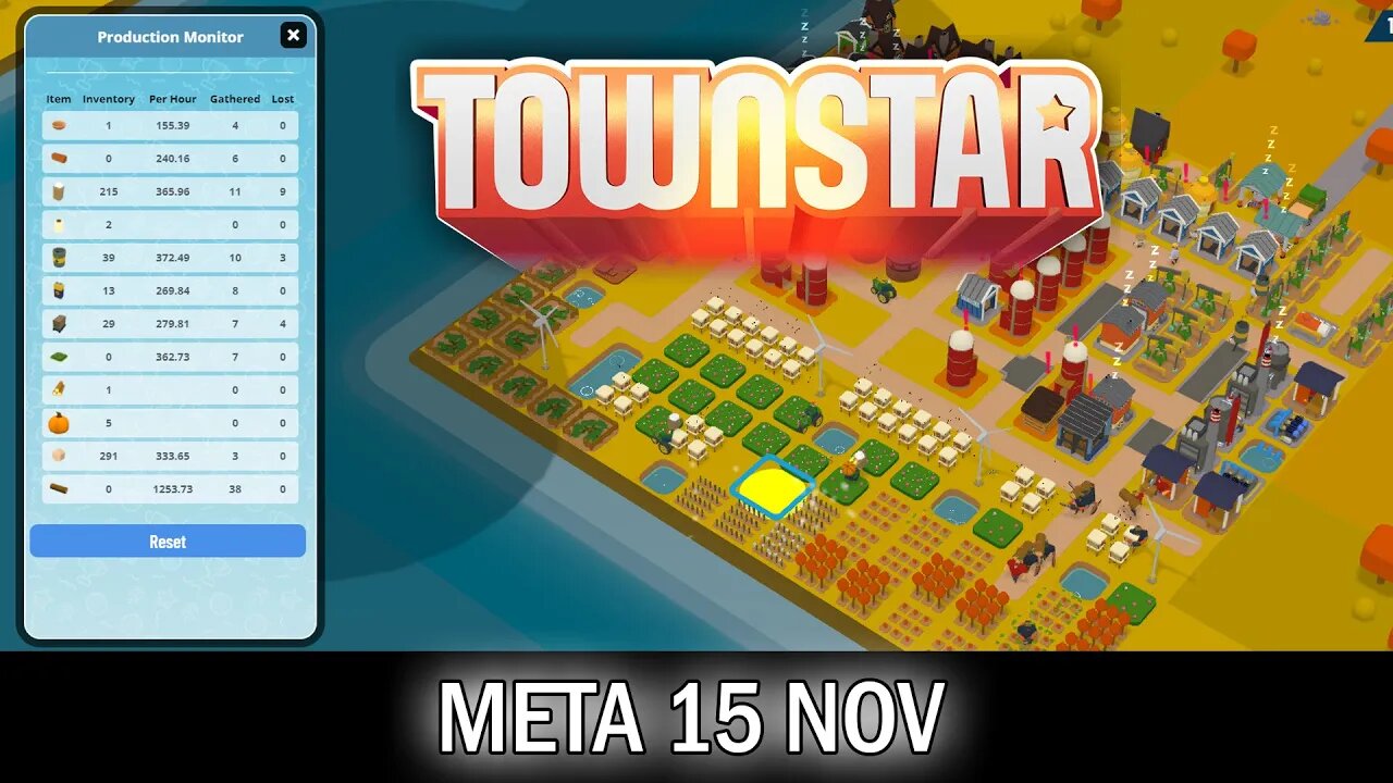 Town Star Competition: META 15 Nov 2022