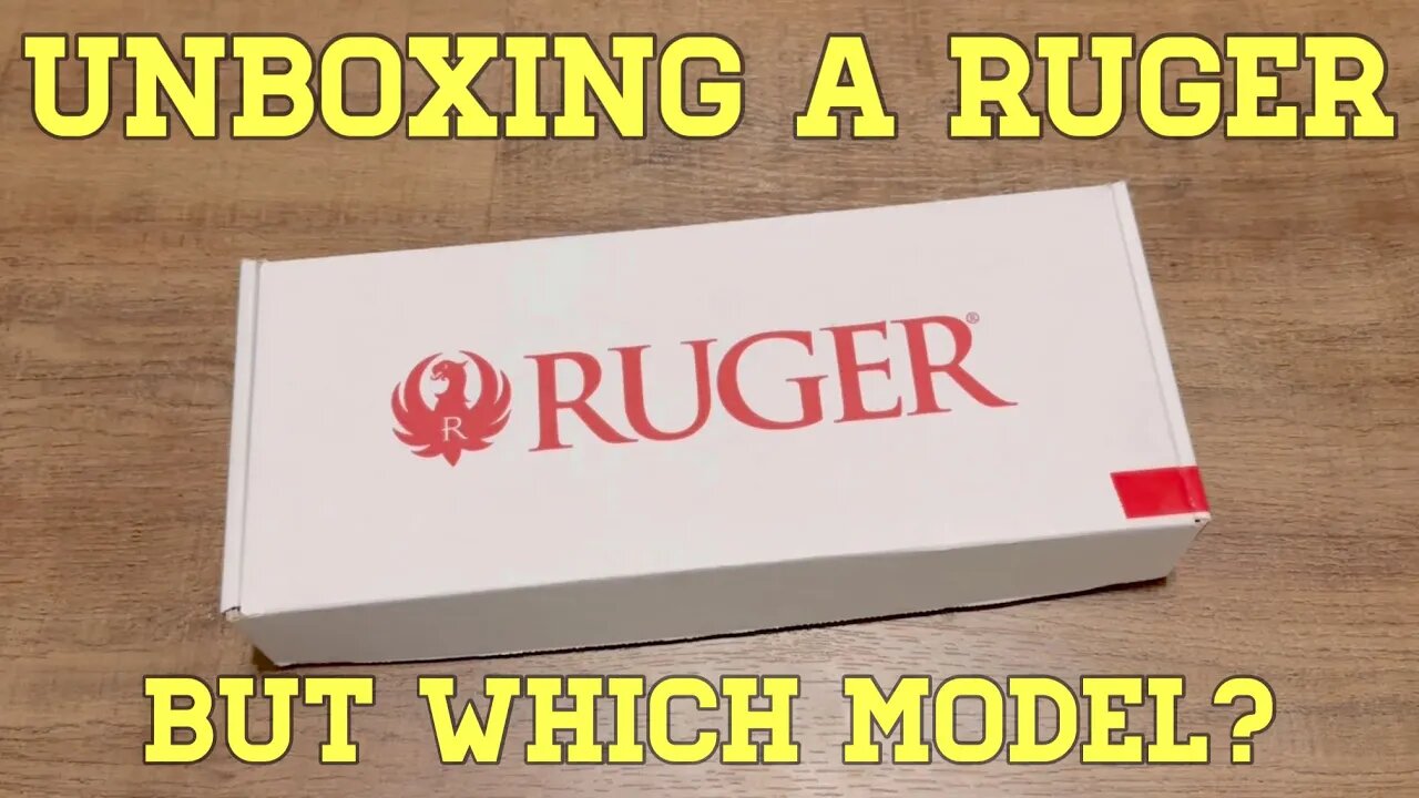 Unboxing a Ruger Revolver: But Which Model?