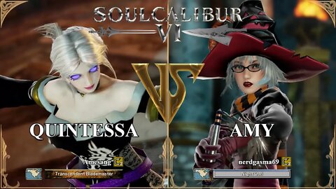 SoulCalibur VI — Amesang (Quintessa) VS nerdgasma69 (Amy) | Xbox Series X Ranked