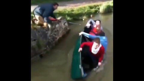 ... I did not fly, I did not catch up ... I was covered by a boat ...