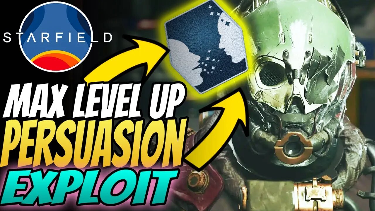 Starfield Glitch | Persuasion Exploit | Level up Persuasion FAST | Starfield