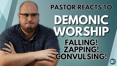 Pastor Reacts to Crazy Demonic Falling Worship | "God is moving..."