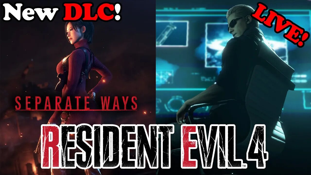 FINISHING Resident Evil 4 DLC Separate Ways Ada Wong Campaign LIVE!