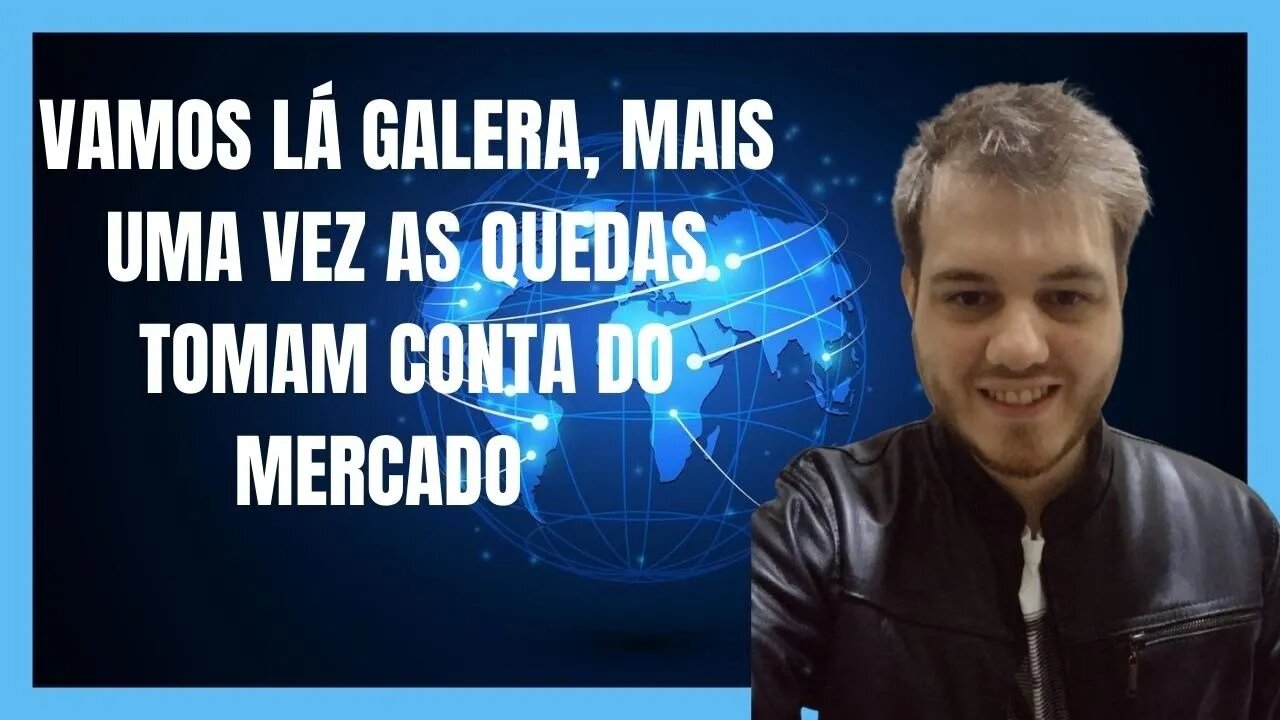 CRIPTOMOEDAS, DEVEMOS FICAR TRANQUILOS? - LIVE HOJE COM NOSSO CONVIDADO, PROFESSOR ISRAEL