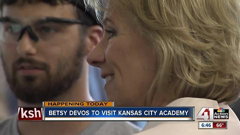 Betsy DeVos to visit Kansas City Academy