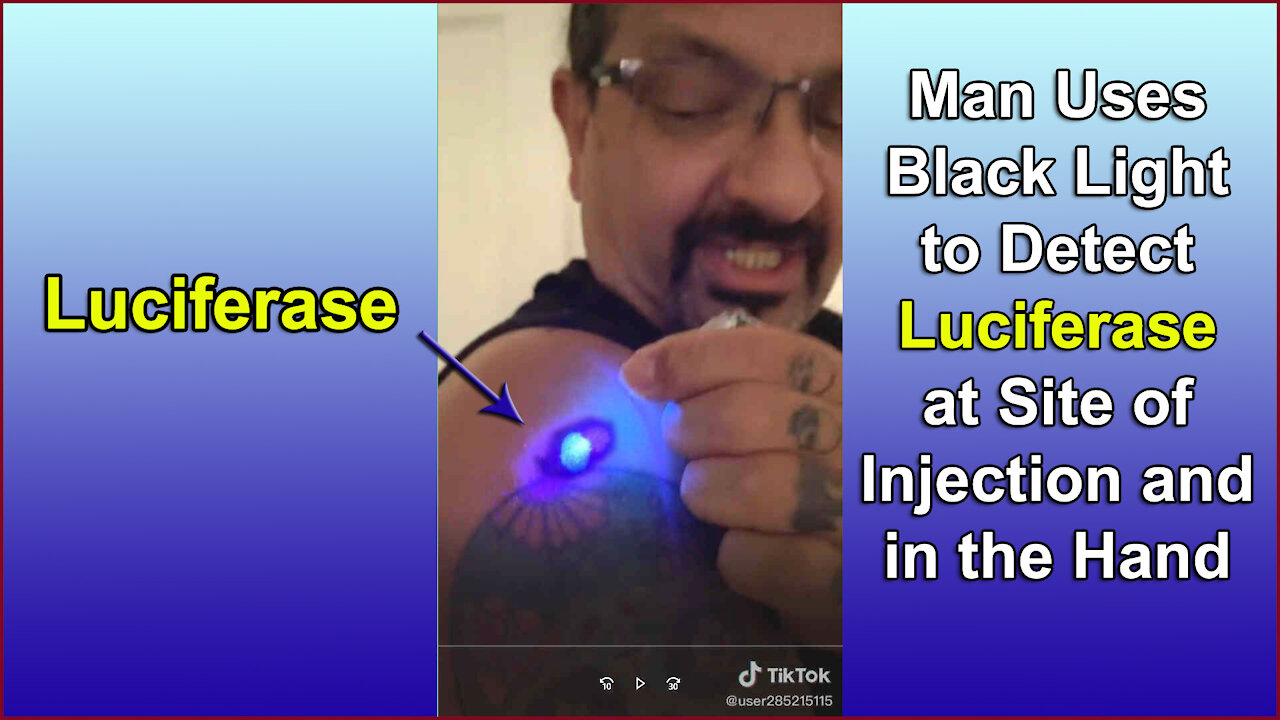 Man SHOCKED to Discover MARK OF THE BEAST in VACCINE (Luciferase)