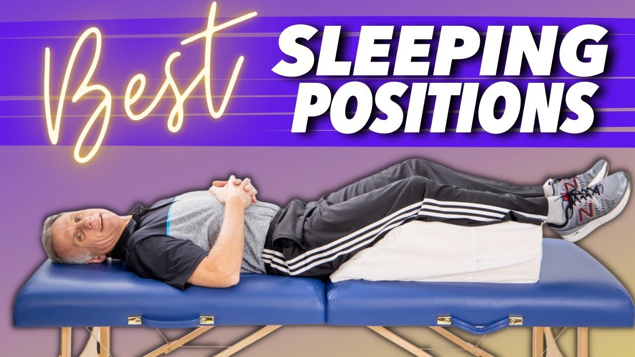 Best Sleeping Position for Back Pain, Sciatica, & Leg Pain (Great Tips)
