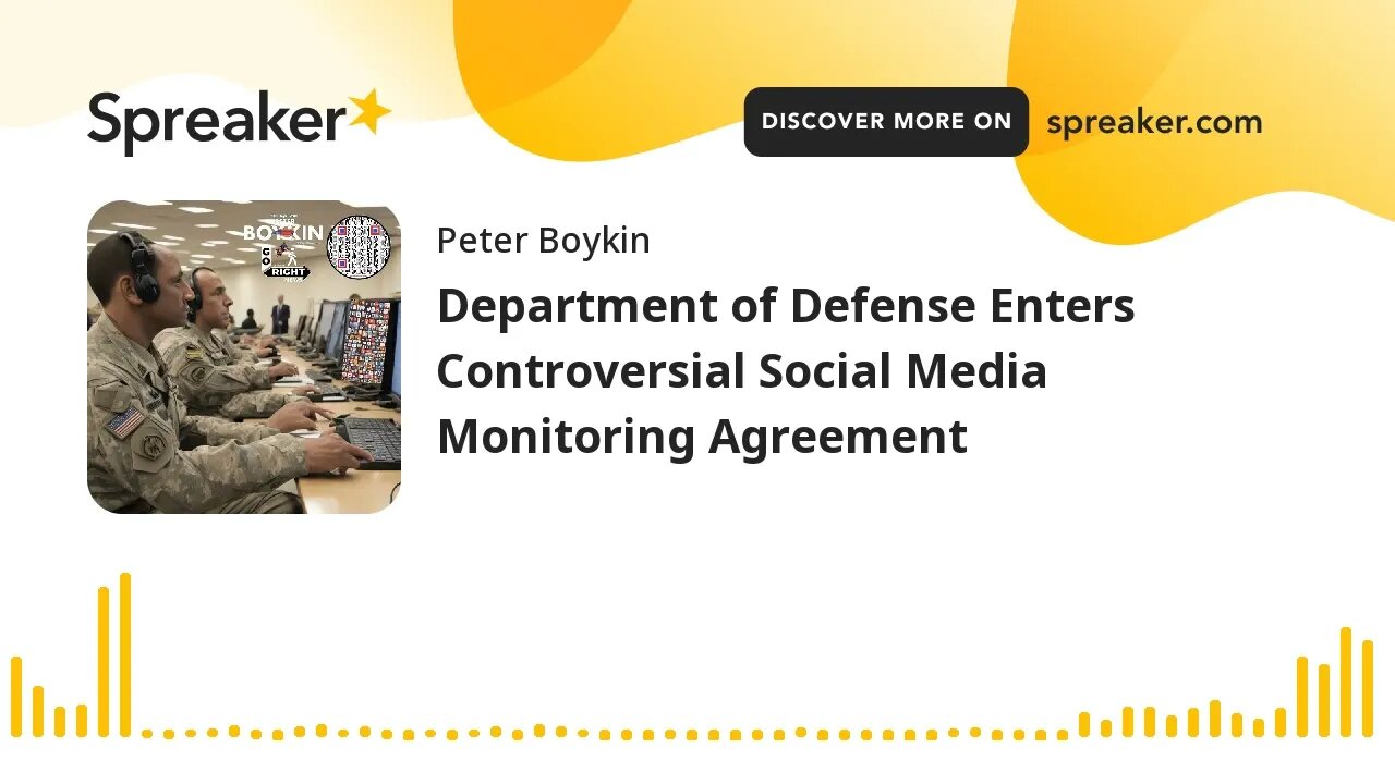 Department of Defense Enters Controversial Social Media Monitoring Agreement