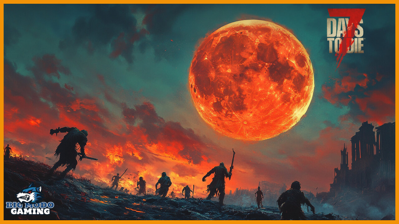 Questing, Looting, and Surviving the Blood Moon in 7 Days to Die!