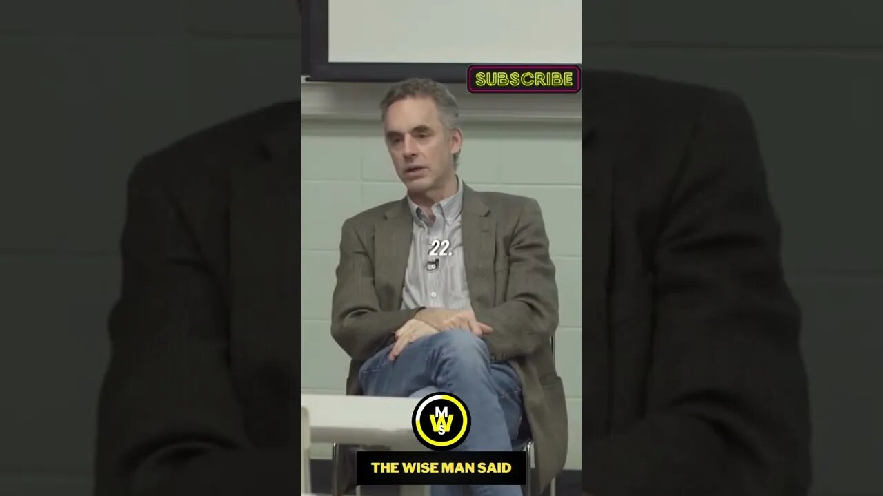 Jordan Peterson When you're 25, you can be an idiot 🤪