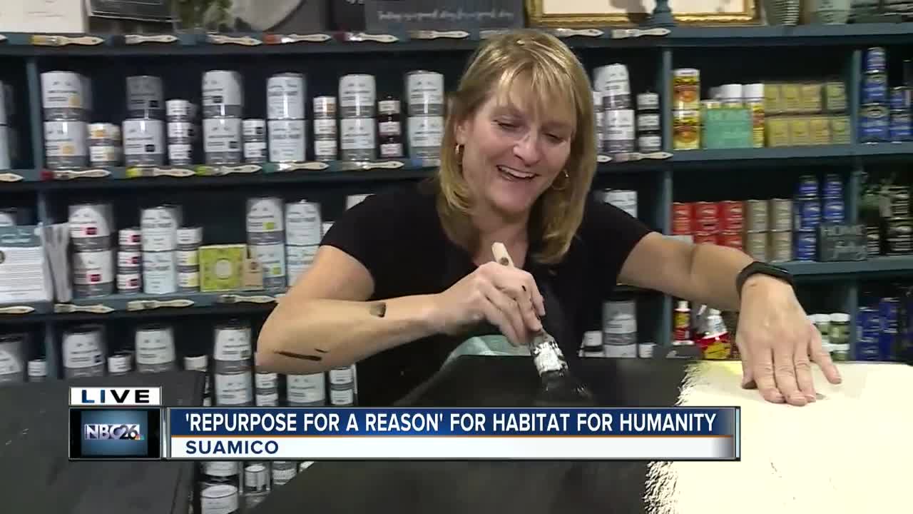 Repurpose for a reason for habitat for humanity