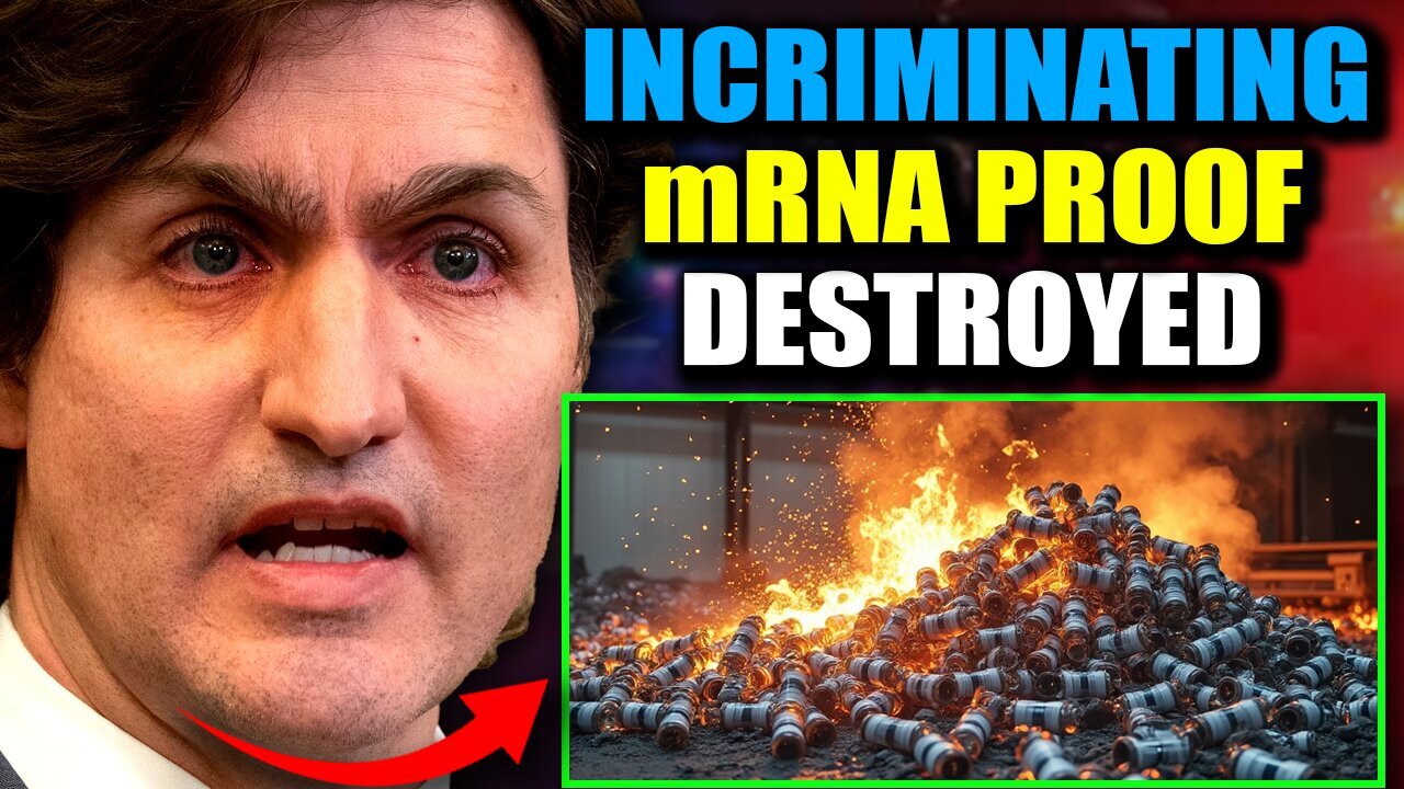 Prosecutors - Trudeau Facing Prison for Destroying mRNA Genocide Evidence