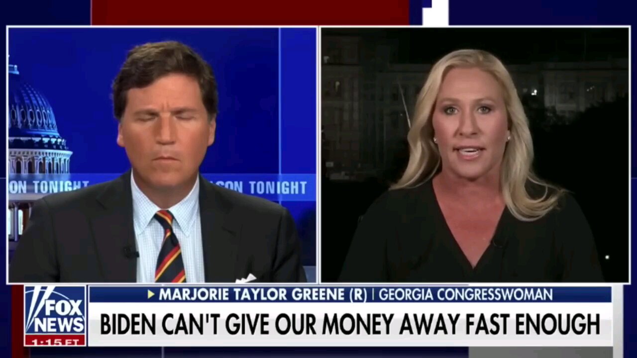 Jimmy Kimmel: Tucker Carlson & MTG 'Moscow' Marjorie Taylor Greene get mocked for being VATNIKS