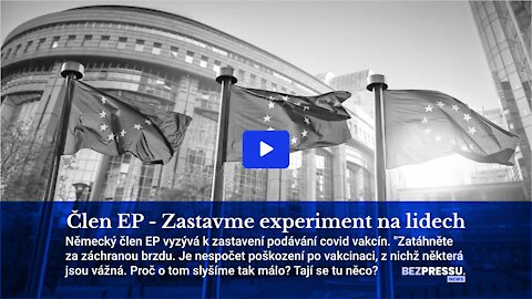 Člen EP - Zastavme experiment na lidech