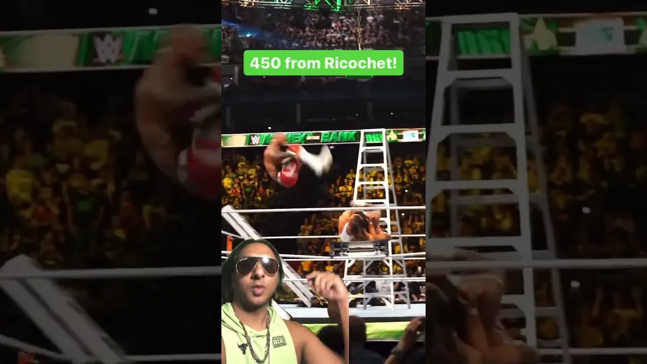 450 Ricochet Money In The Bank Splash WWE