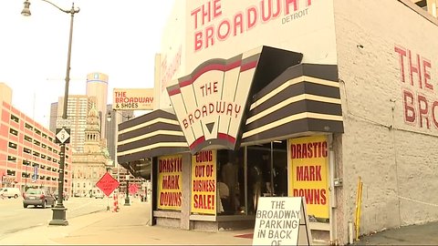 Legendary clothier The Broadway in downtown Detroit closing