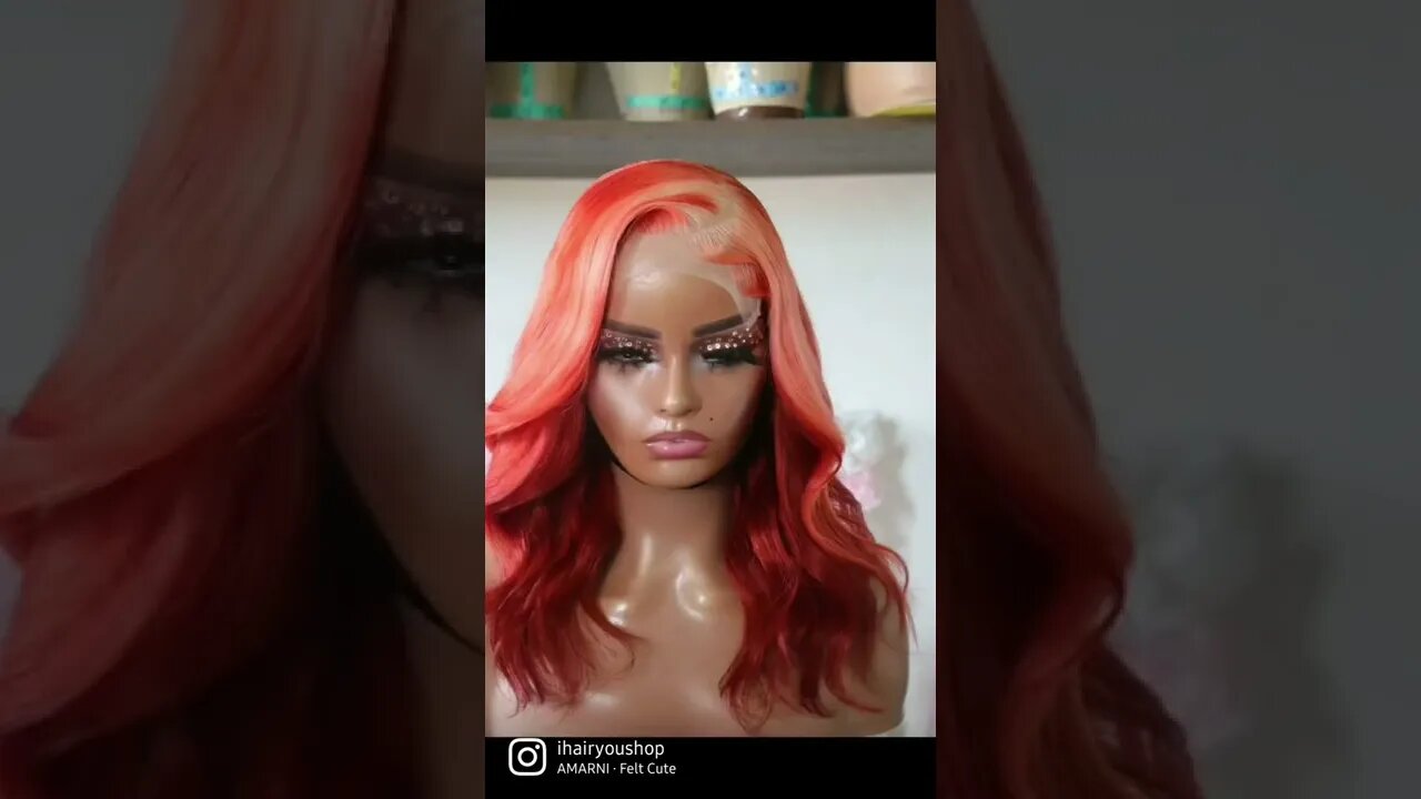 Meet Peaches🥰...New unit available. #affordablewigs #customwigs #shorts