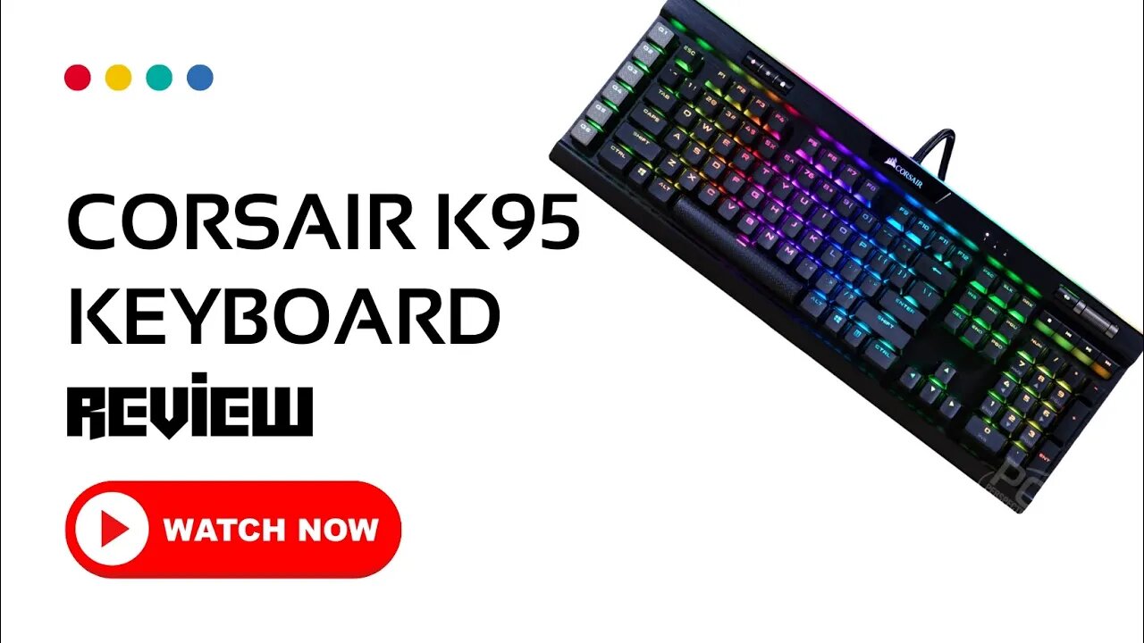 Corsair K95 RGB Platinum Gaming Keyboard Review | Best Gaming Keyboard 2023 | Best Gaming Keyboards