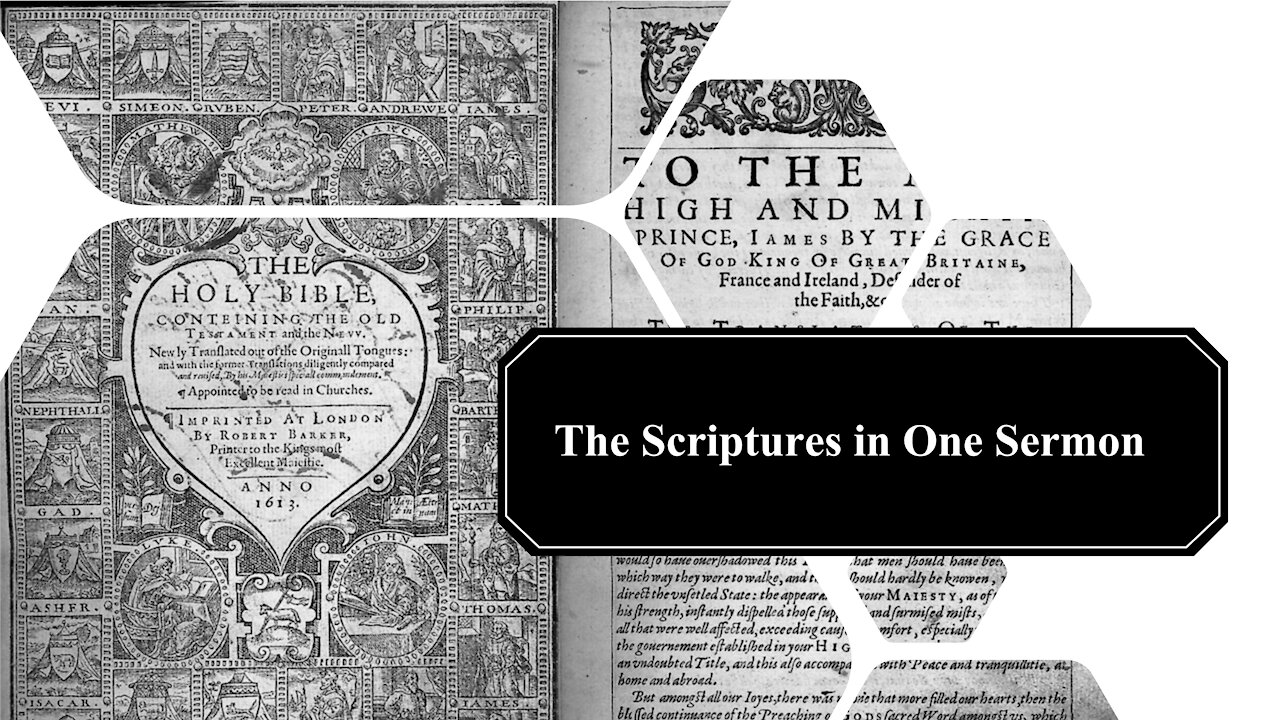 The Scriptures in One Sermon