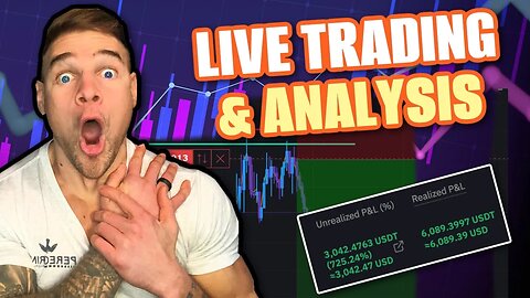 🔴 LIVE - CRYPTO TRADING | TRADES & ANALYSIS + Q&A (BTC & ALTCOINS)