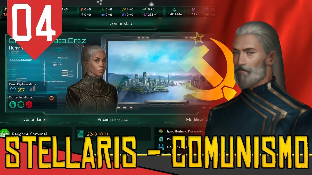 Regulação ESTATAL na ANARQUIA COMUNISTA - Stellaris Marxista #04 [Gameplay PT-BR]