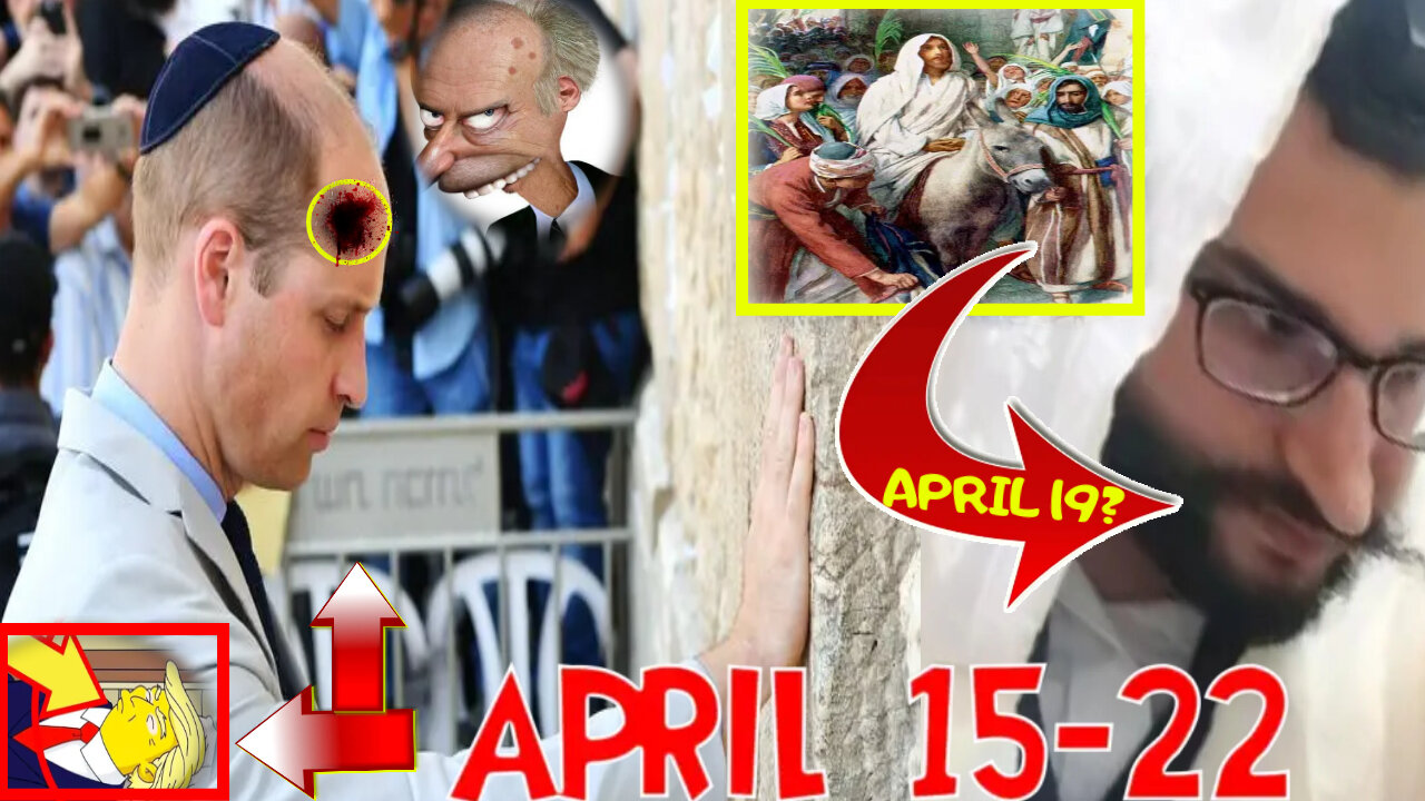 1 Hour Ago: HERE THEY COME!! HIGH WATCH: April 15-22 - RED HEIFER TRIUMPHAL ENTRY PASSOVER REVEALING