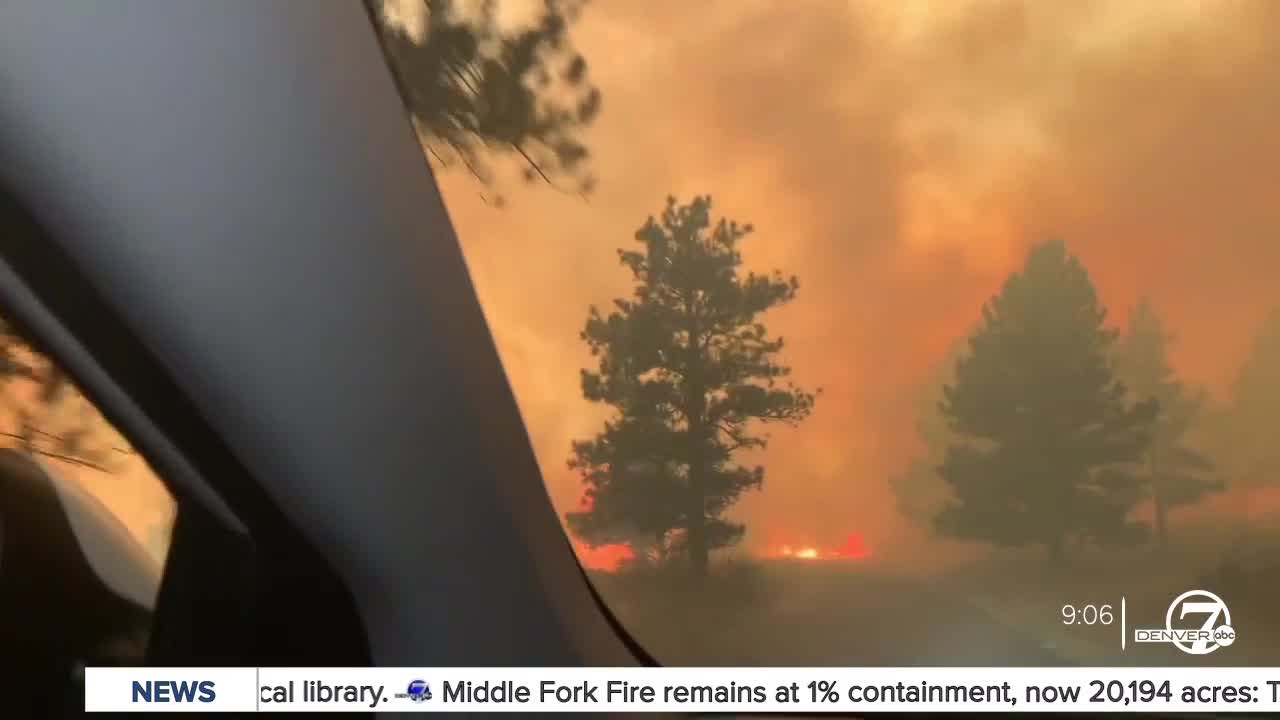 "I'm in fire": Harrowing video shows teens escaping Calwood Fire